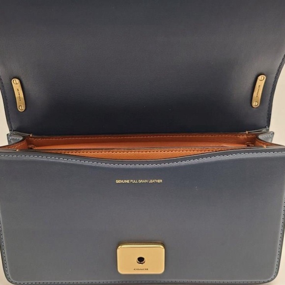 Coach Bandit Shoulder Bag in Denim - Picture 10 of 14